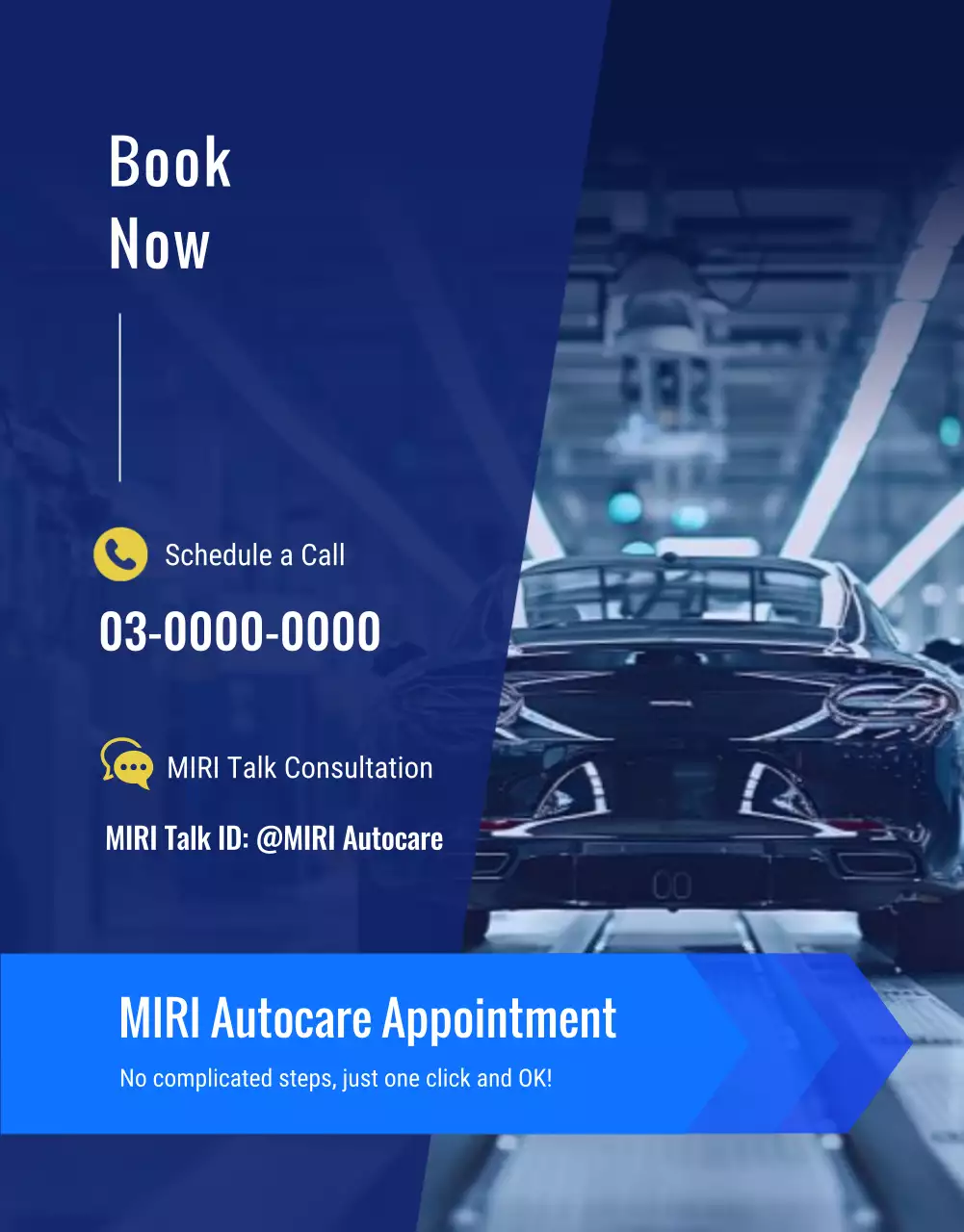 khuyến mãi bảo dưỡng xe ô tô hiện đại màu xanh