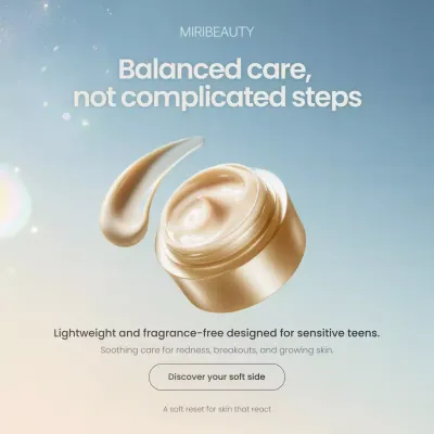 Beige Modern Skincare Promotion