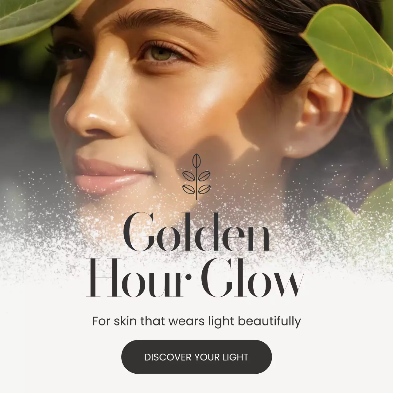 Organic Elegant Skincare Advertisement