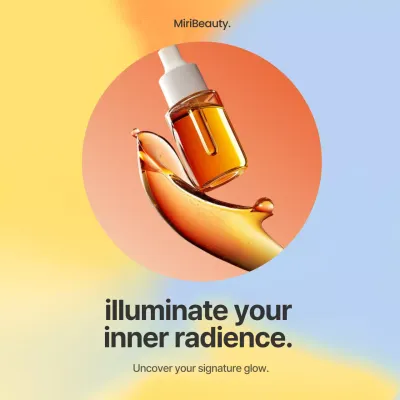 Orange Modern Beauty Promotion