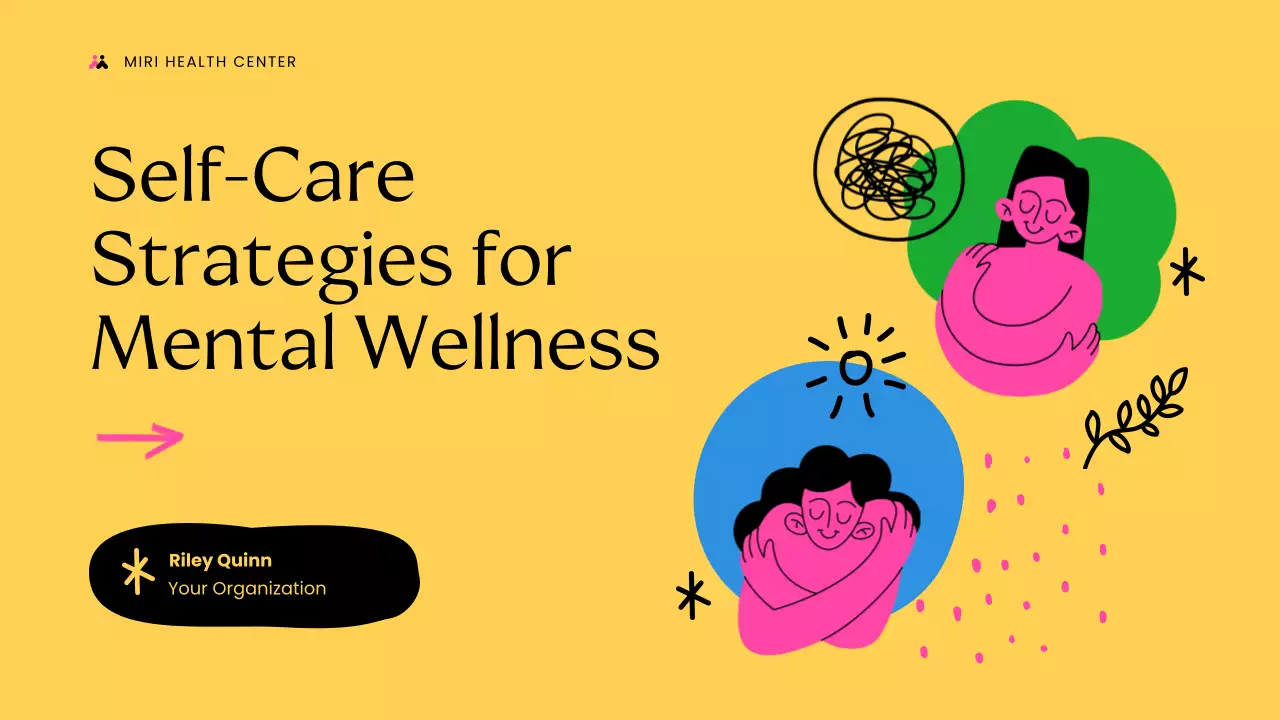 Yellow Modern Wellness Guide Presentation