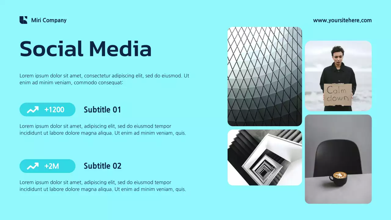 Blue Modern Digital Marketing Presentation