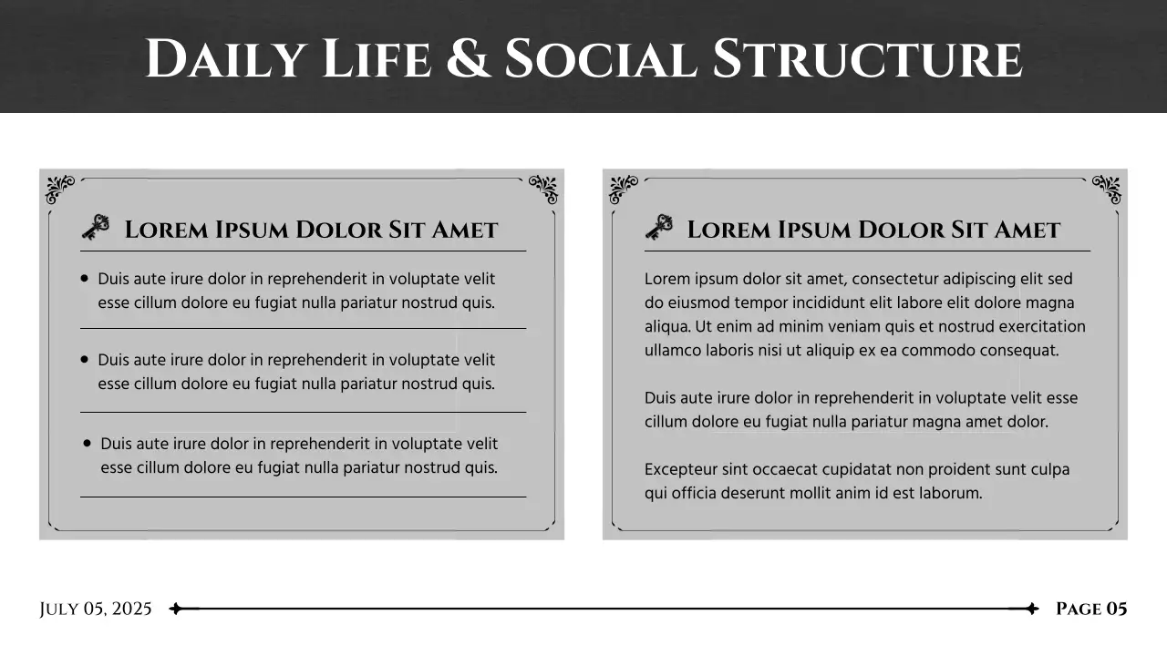 Black Classic History Class Presentation