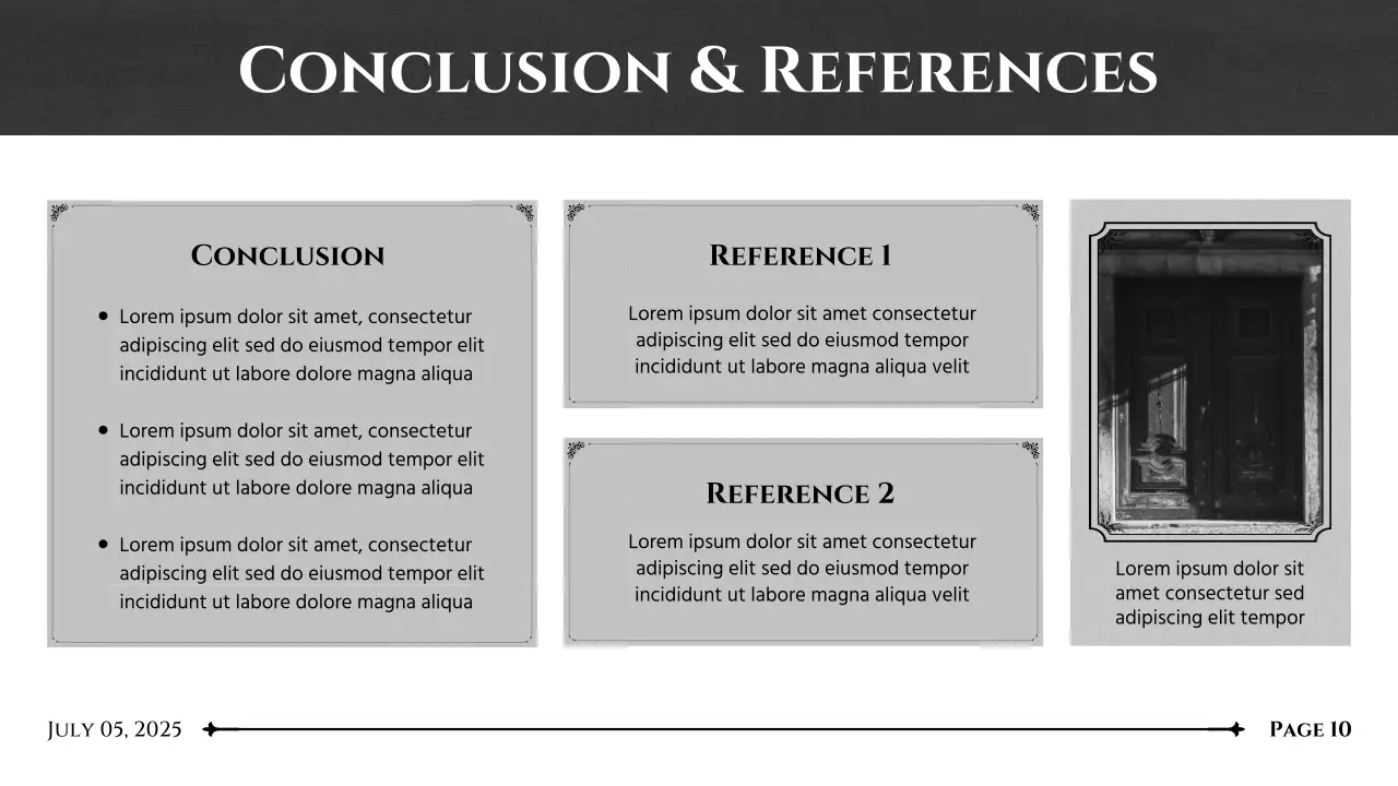 Black Classic History Class Presentation