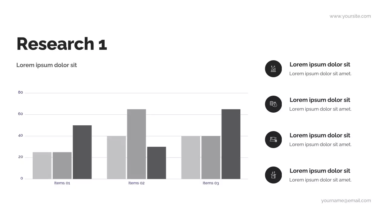 Black and White Modern Germs Information Presentation