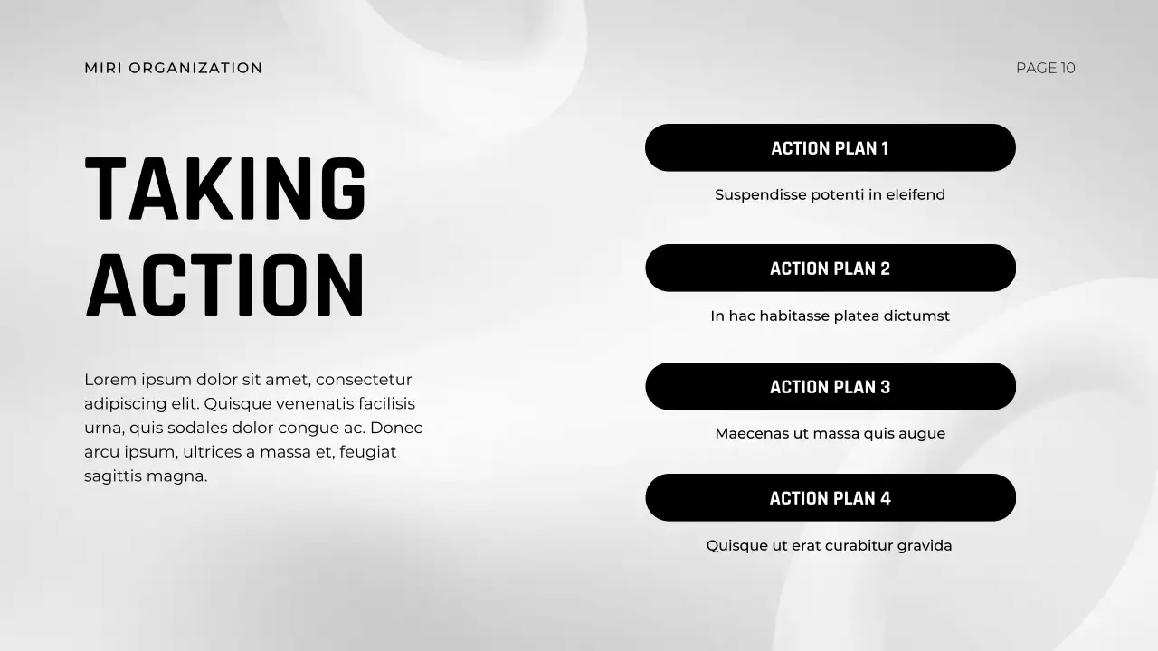 Grey Minimalist Stress Management Lecture Presentation