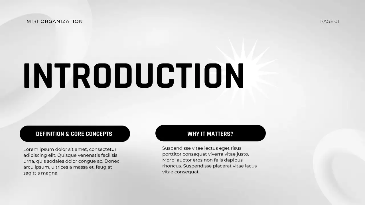 Grey Minimalist Stress Management Lecture Presentation