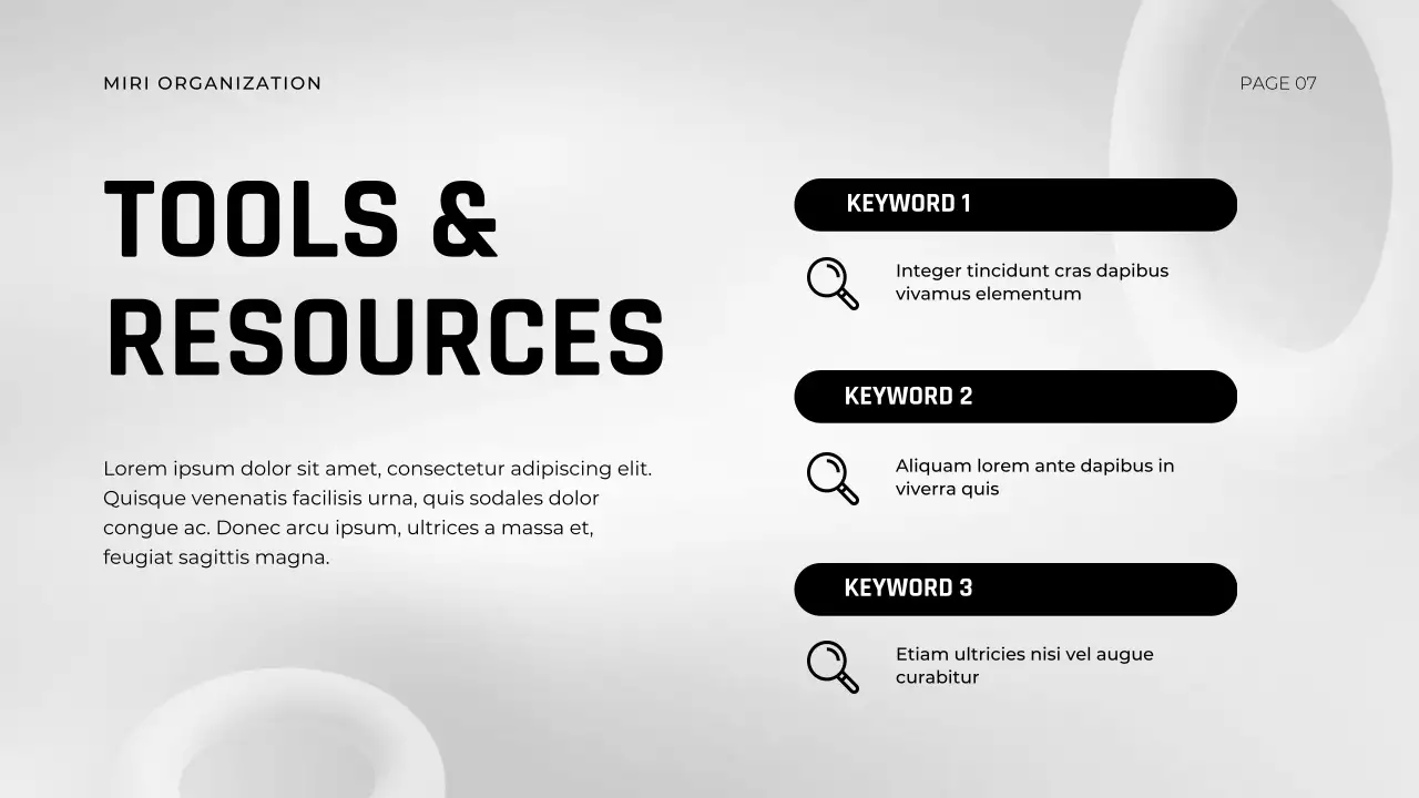 Grey Minimalist Stress Management Lecture Presentation