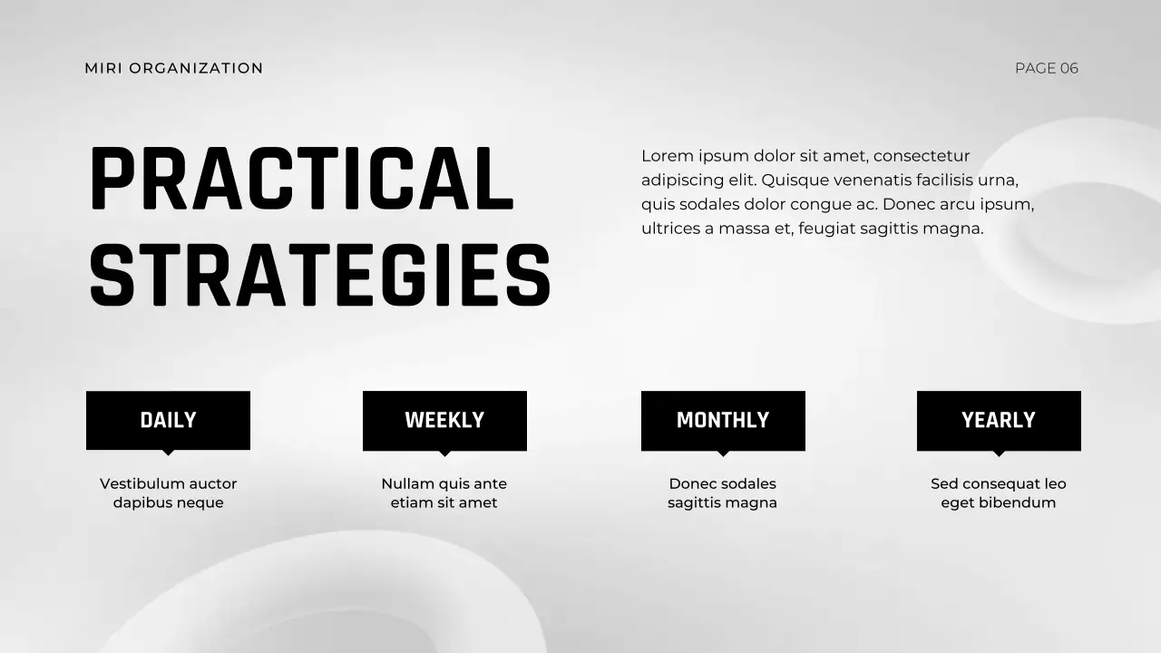 Grey Minimalist Stress Management Lecture Presentation