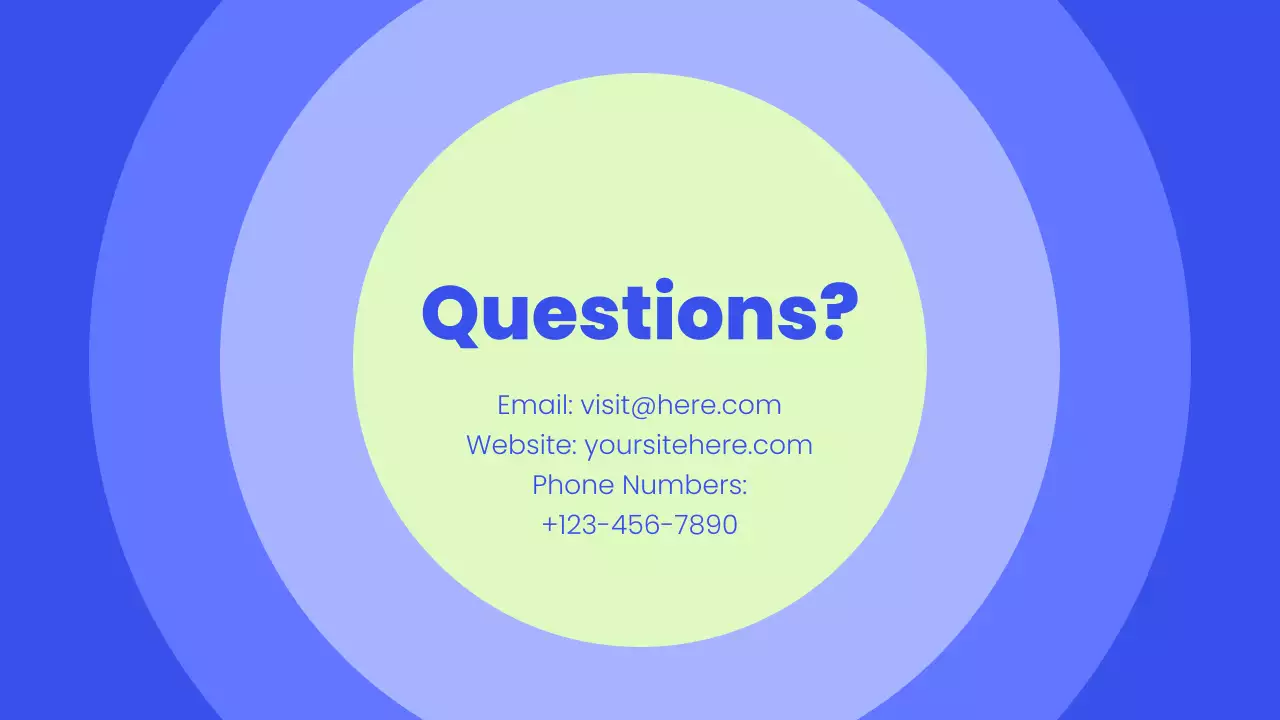 Blue Modern Stress Management Lecture Presentation