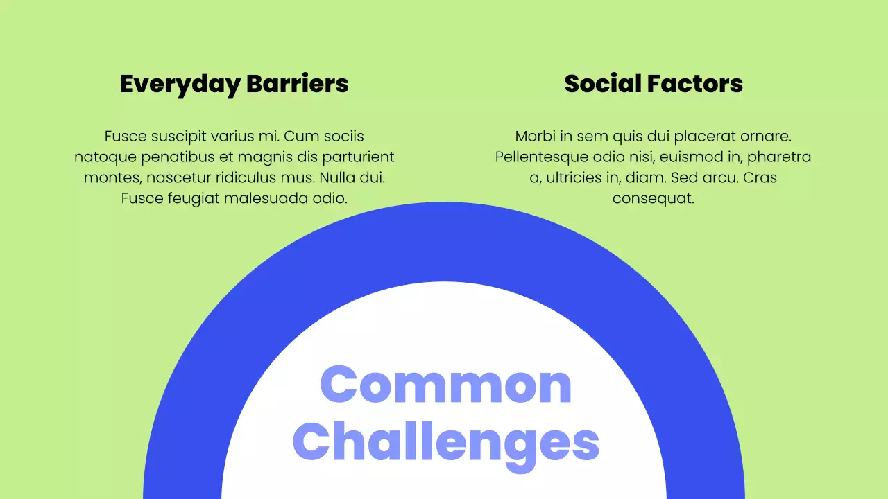 Blue Modern Stress Management Lecture Presentation