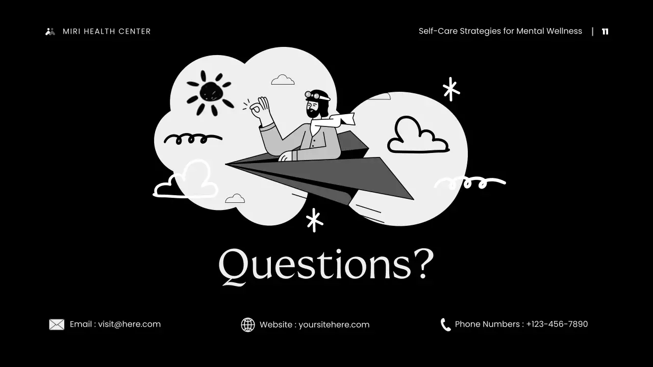 Black Modern Wellness Guide Presentation