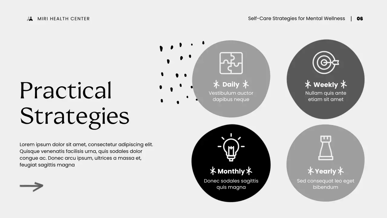 Black Modern Wellness Guide Presentation