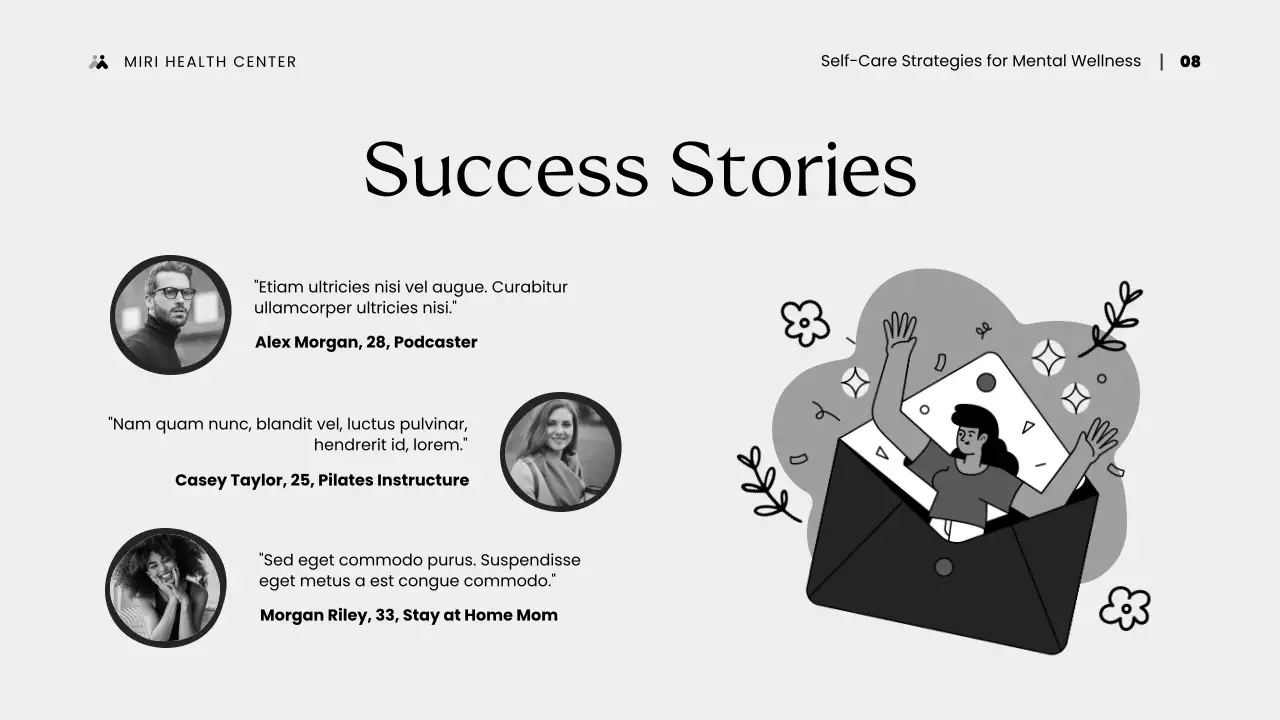 Black Modern Wellness Guide Presentation