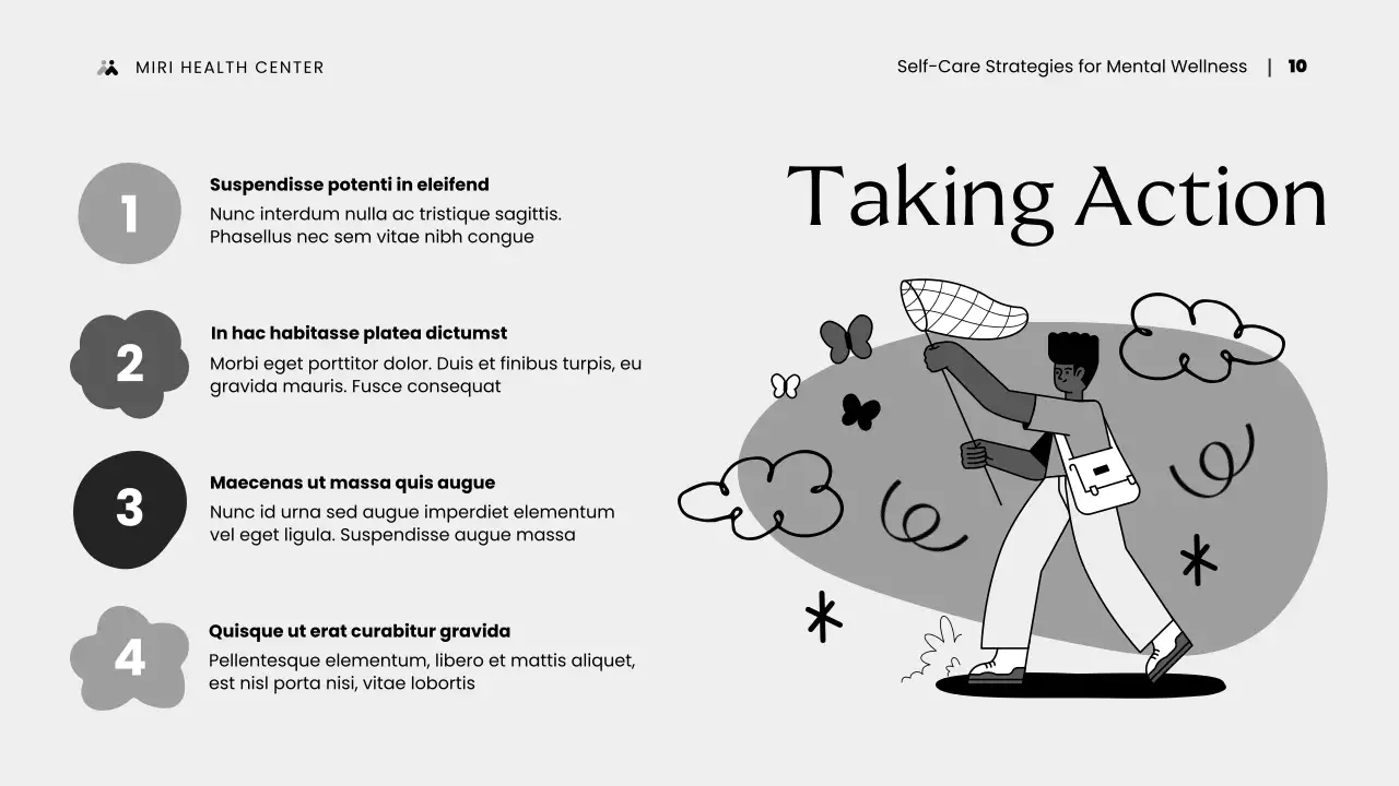 Black Modern Wellness Guide Presentation