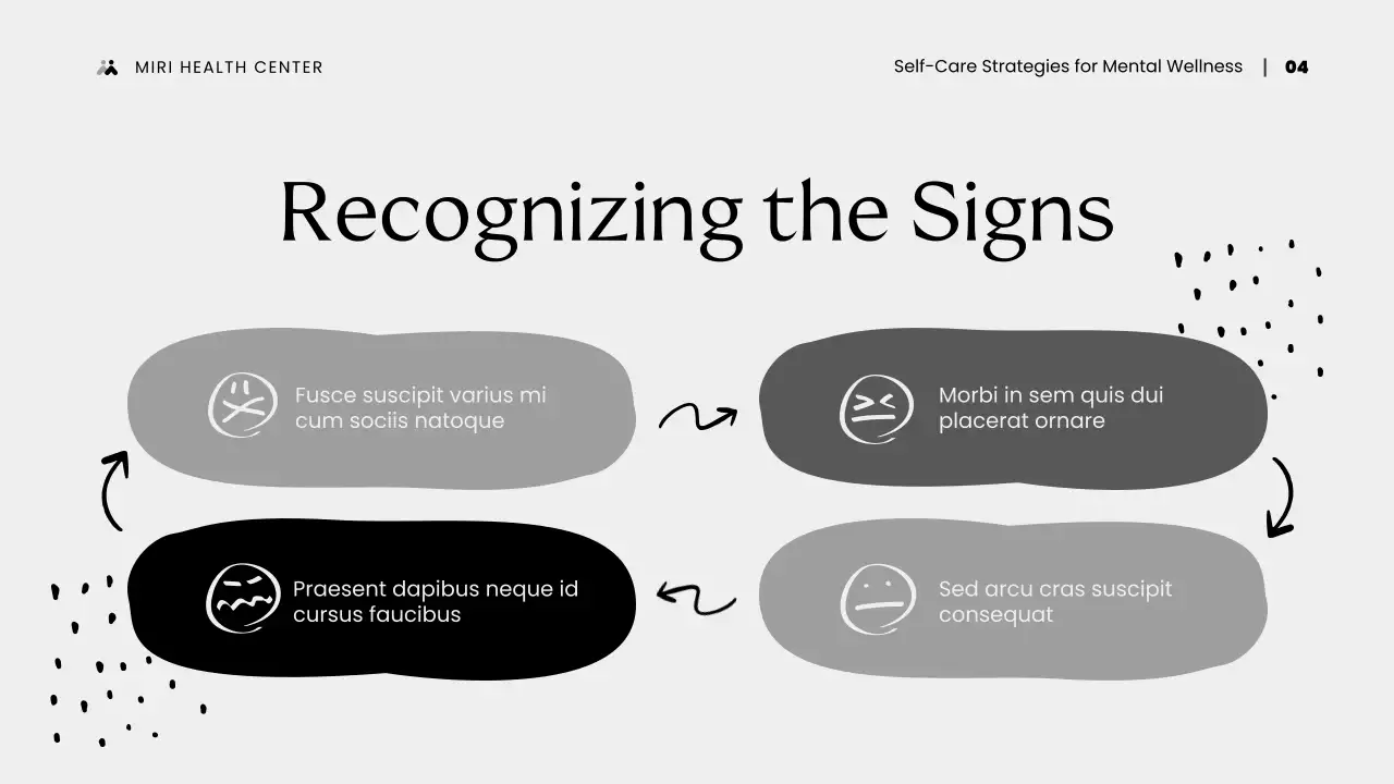 Black Modern Wellness Guide Presentation