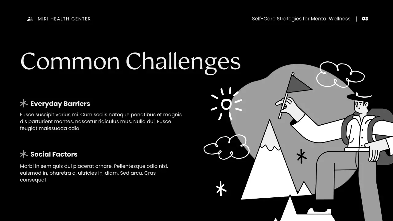 Black Modern Wellness Guide Presentation