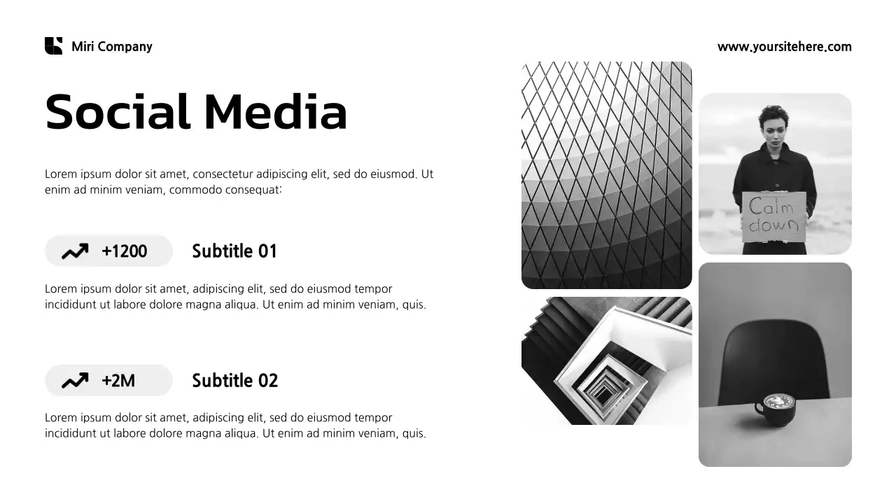 Grey Modern Marketing Presentation