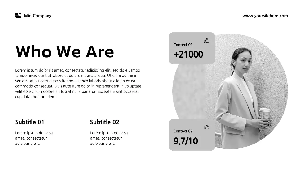 Grey Modern Marketing Presentation