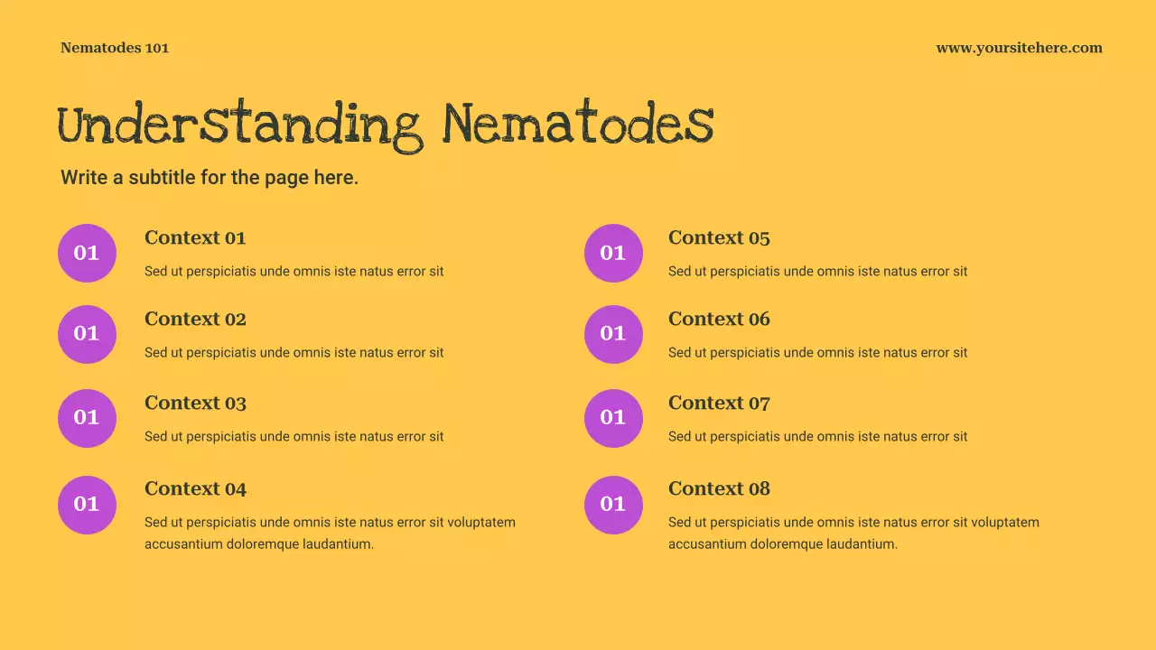 Yellow Playful Science Presentation