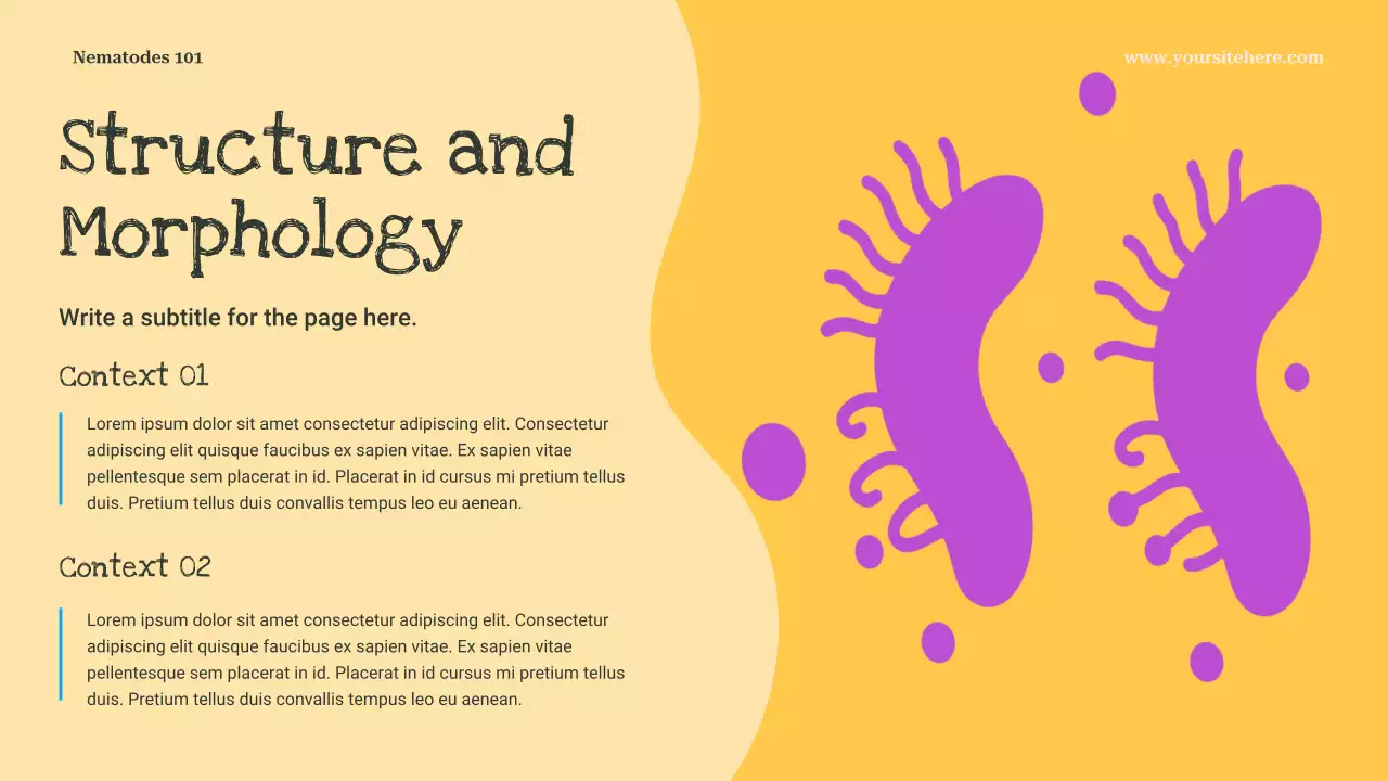 Yellow Playful Science Presentation