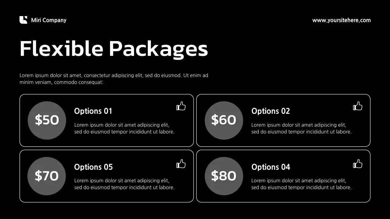 Grey Modern Marketing Presentation