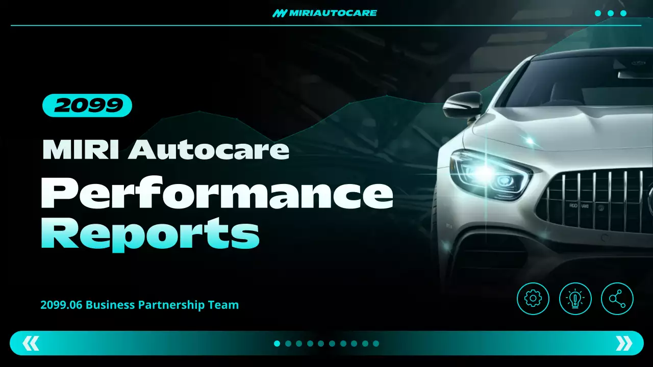 teal modern automotive report