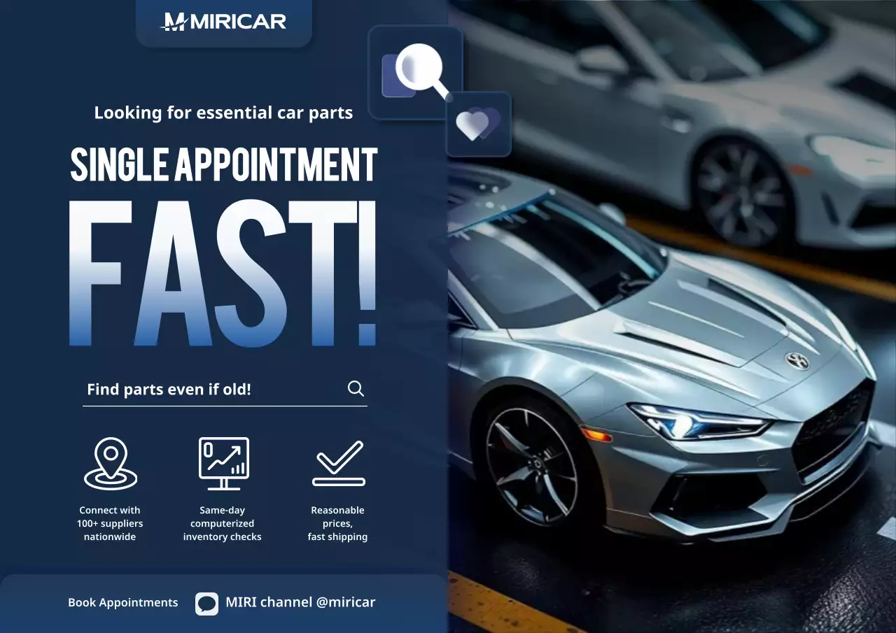 iklan mobil modern berwarna biru