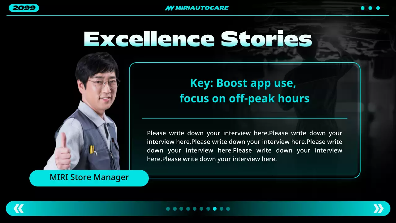 teal modern automotive report