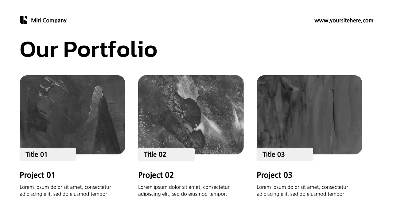 Grey Modern Marketing Presentation