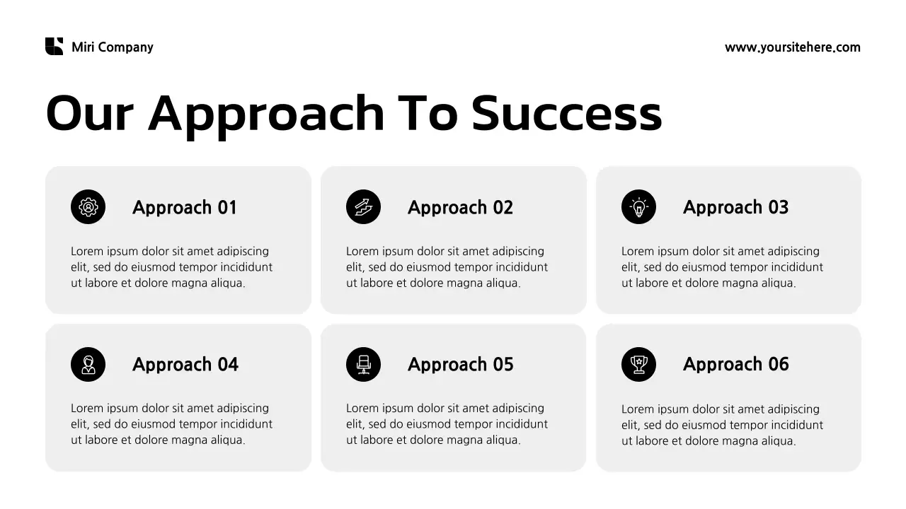 Grey Modern Marketing Presentation