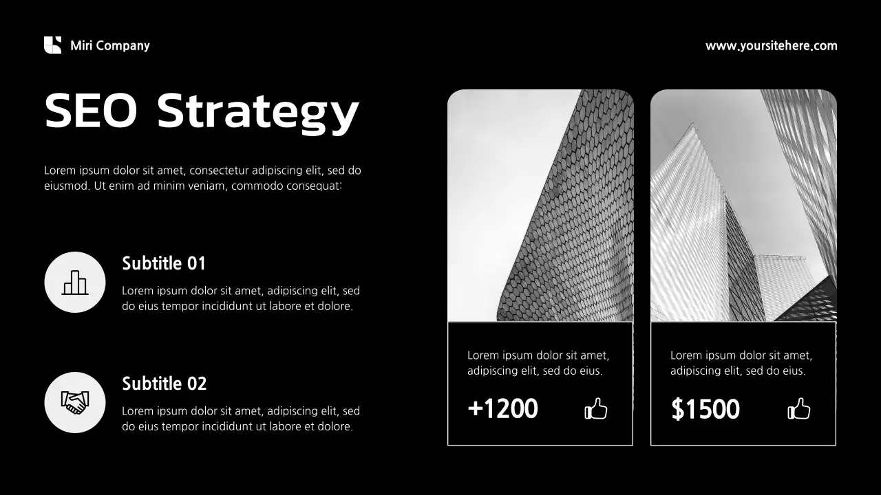 Grey Modern Marketing Presentation