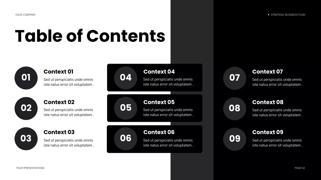 Black Modern Business Plan