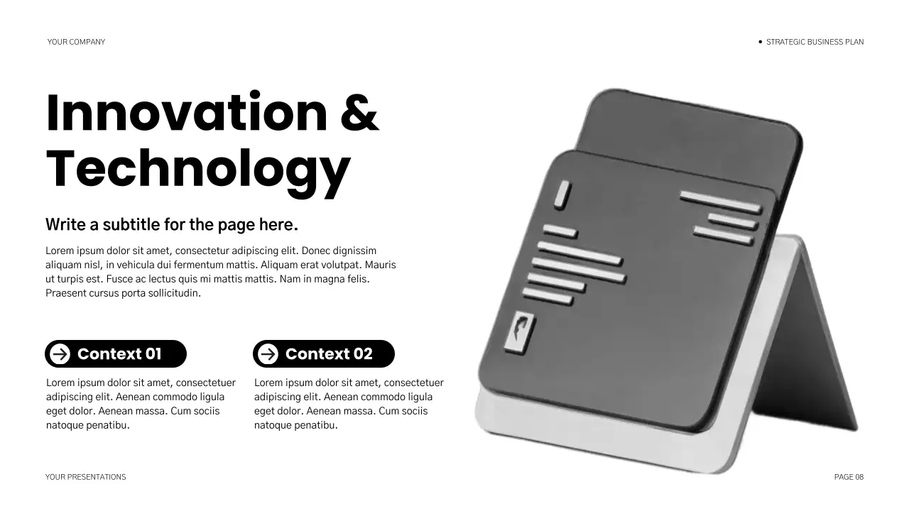 Black Modern Business Plan