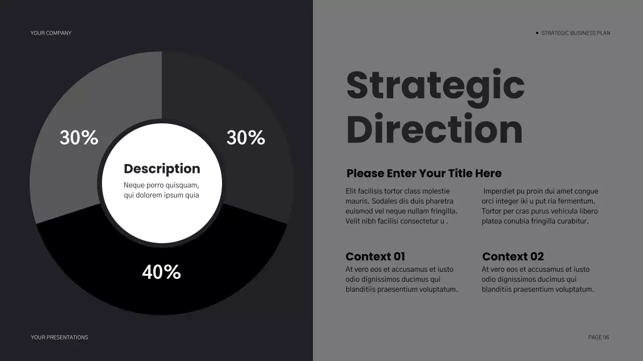 Black Modern Business Plan