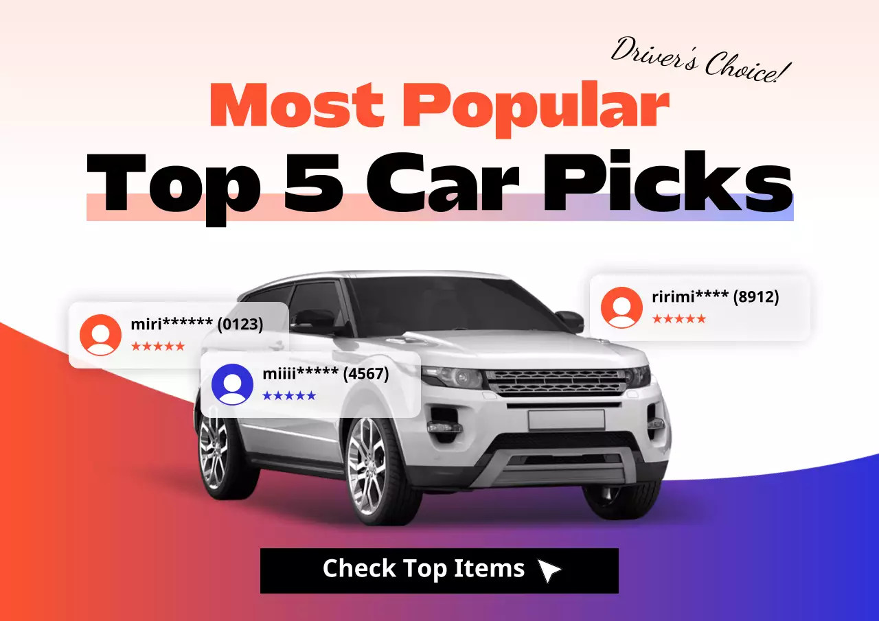 orange modern car promotion