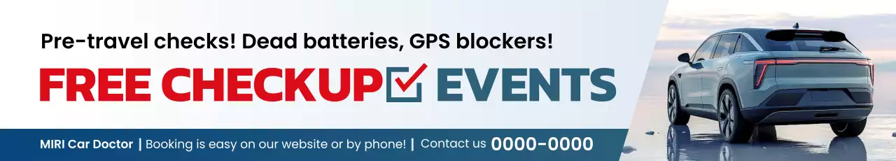 promoção de carro moderno azul