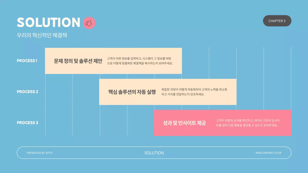 하늘색 미니멀 IR