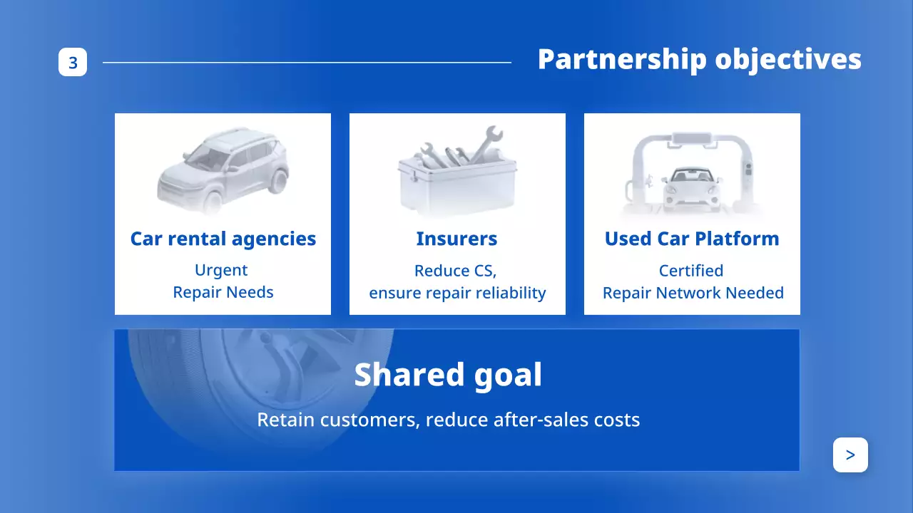 quảng cáo bảo dưỡng xe hiện đại màu xám