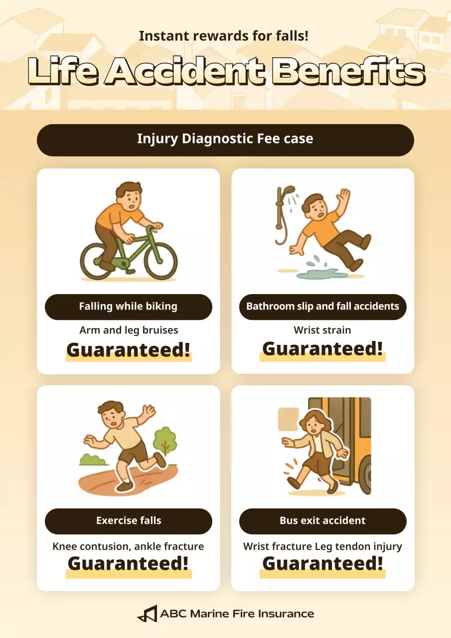 khuyến mãi bảo hiểm hiện đại màu be