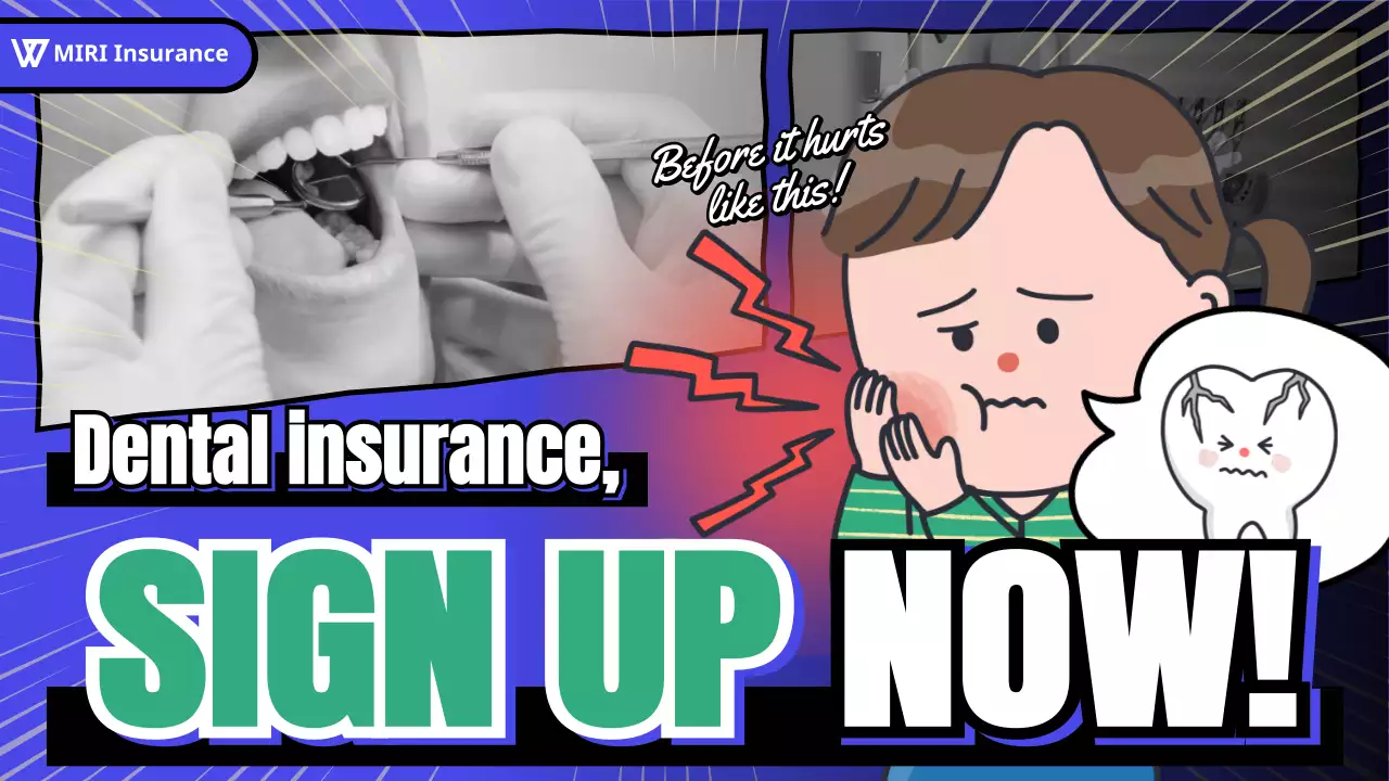 pendaftaran gigi komik biru