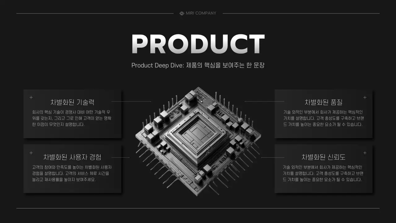 검정 모던 투자 IR