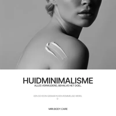 Mono Minimal Skincare Advertentie