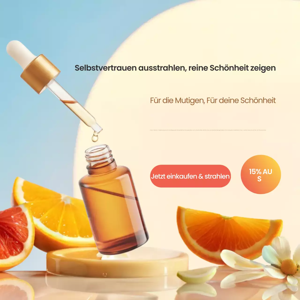 Orange Modern Skincare Aktion