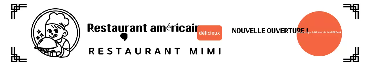 Ouverture du restaurant Black Simple