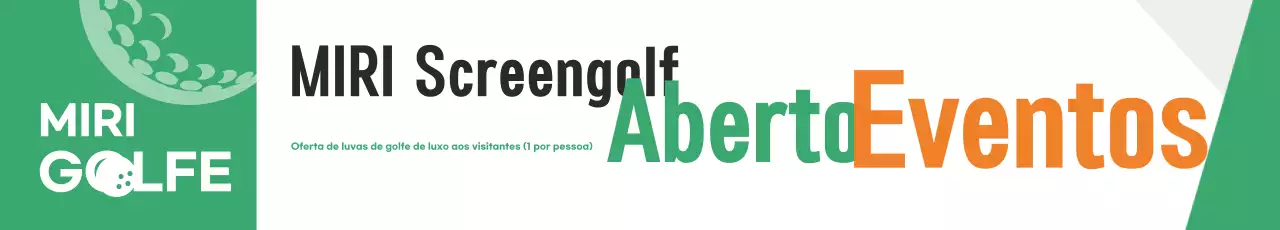 Evento Aberto de Golfe Green Simple