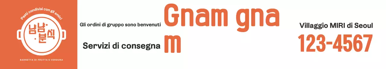 Promozione del servizio di consegna base Orange