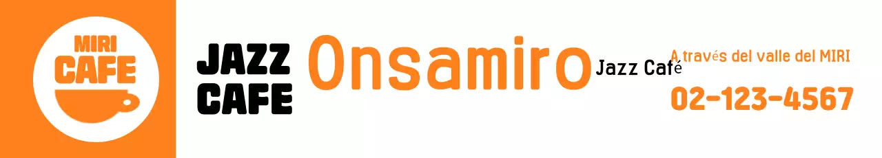 Promoción del Café Moderno Naranja