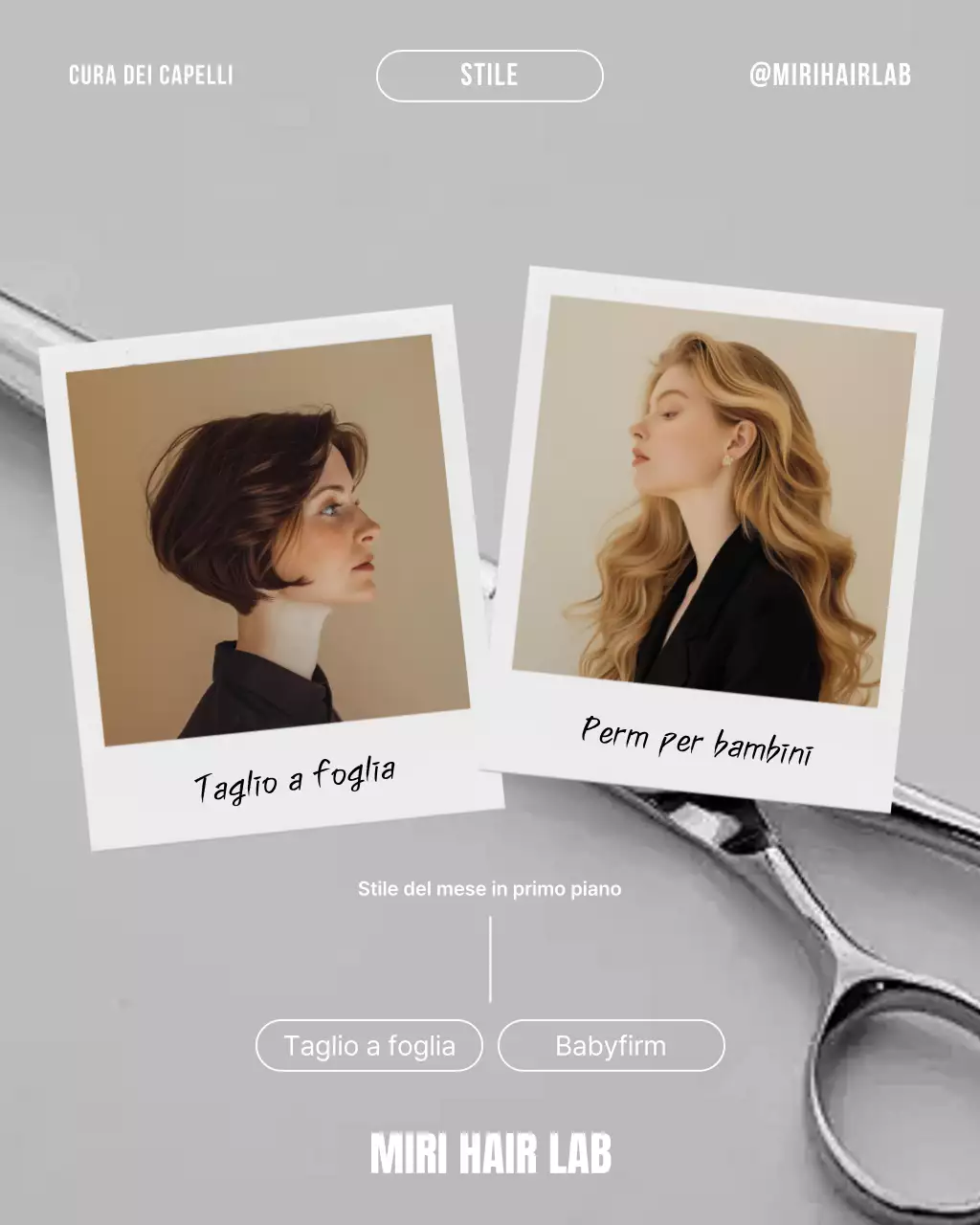 Pubblicità di Beige Modern Haircare