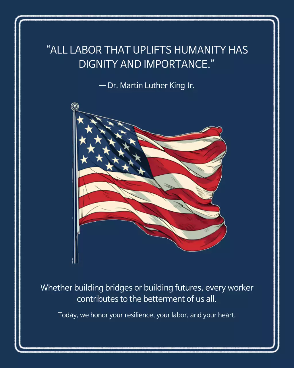 Labor Day Instagram Post